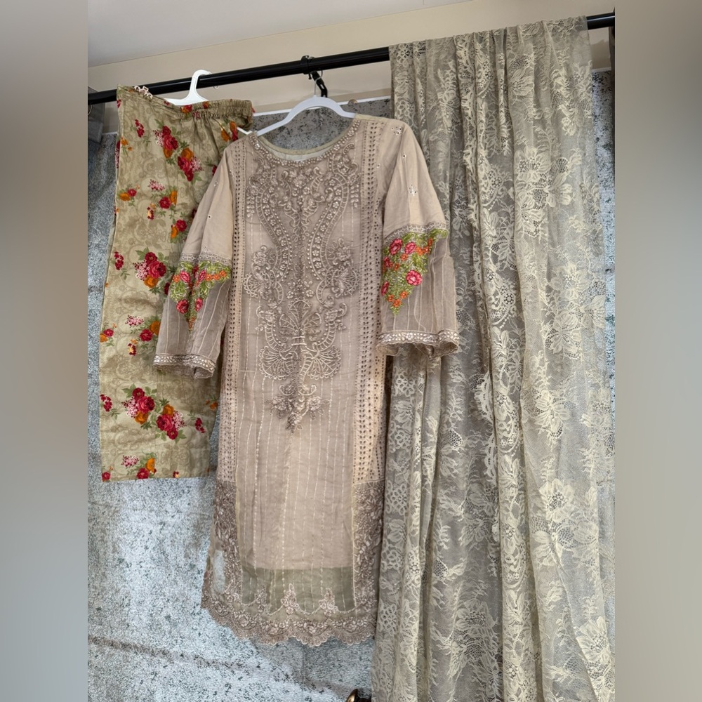 Maria b Pakistani Indian 3 piece outfit